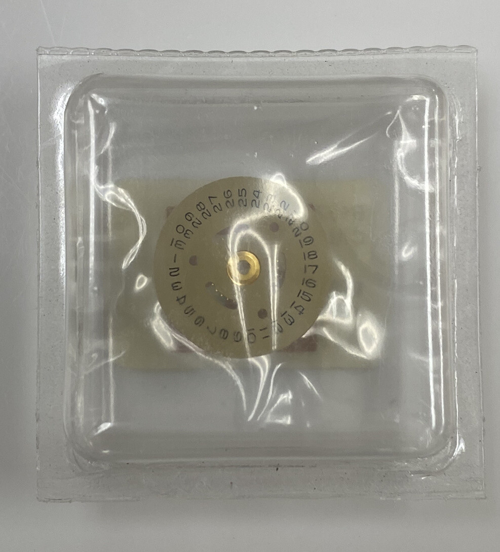 Genuine Rolex Cal. 2030 2035 4520-1 Champagne Date Disc, New Factory Sealed