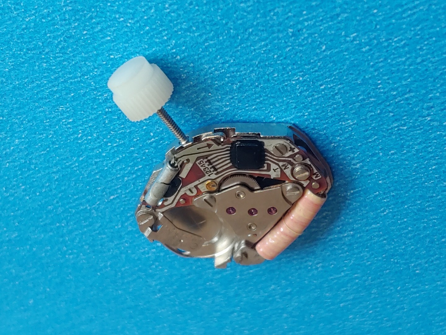 ETA 579.101- 4 Jewel, 3 Hand Movement. Sets, Runs, Keeping Time 7 Days.