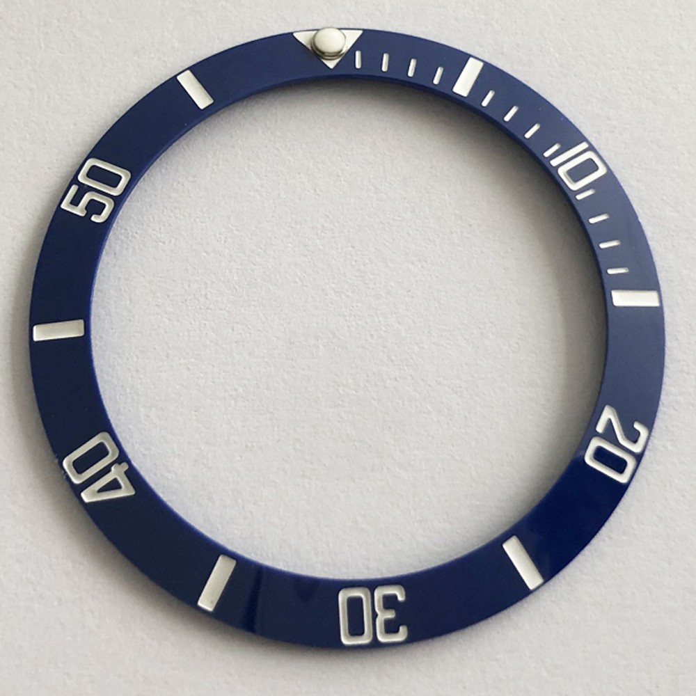 38mm Ceramic Bezel Fit 40mm Automatic Mechanical Case Black Blue Green