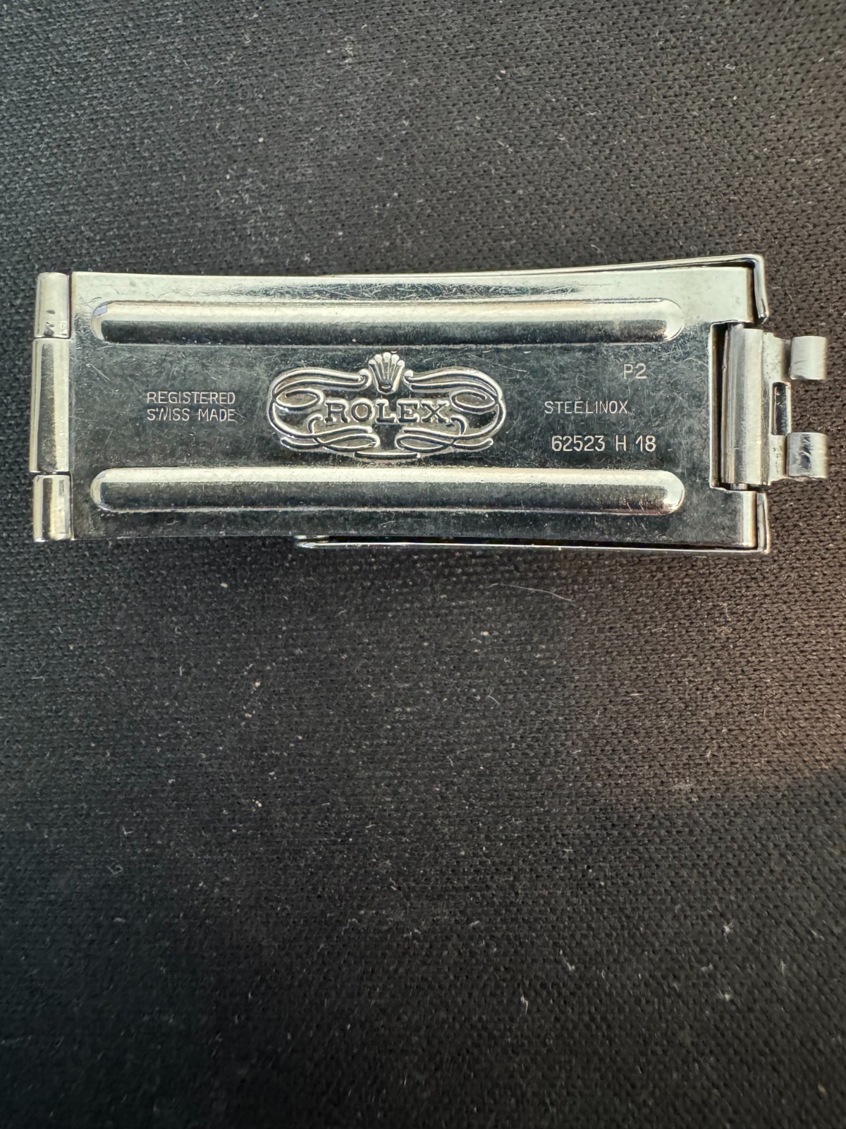 Genuine Original Rolex Clasp 62523H 18 P2 (Feb 1991)