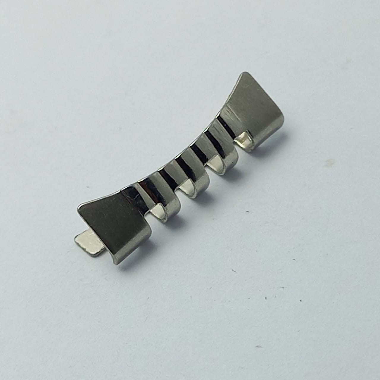 18 mm Omega 564 Curved End link Beads of Rice Watch Bracelet End link AWM283ABR5