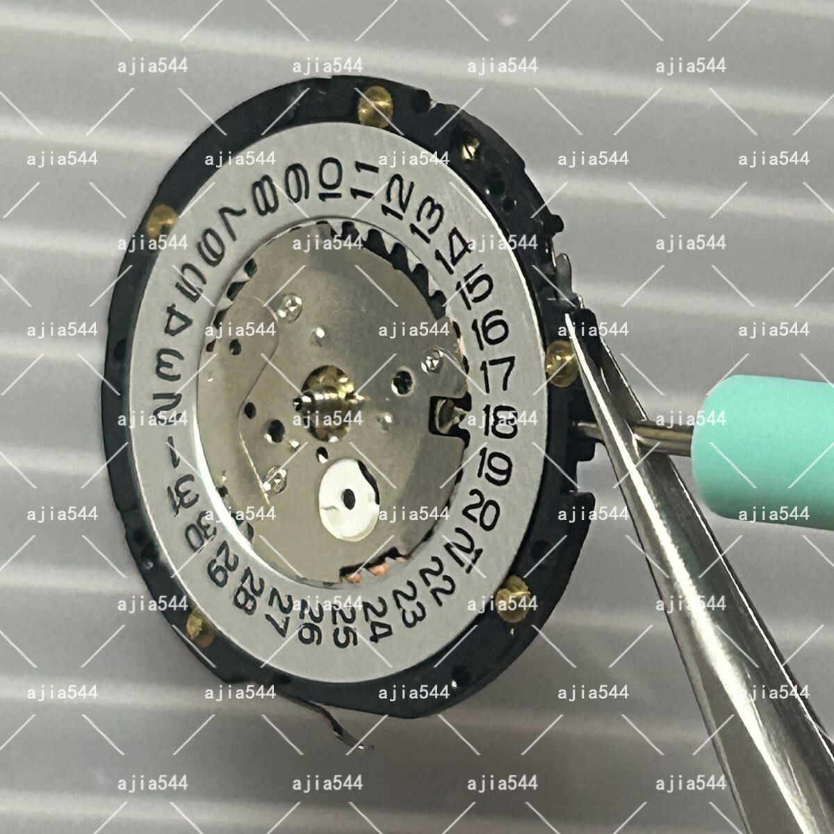 3M22a Watch Movement Japan Kinetic Watch Movement -3m22 White H3 date 1pc