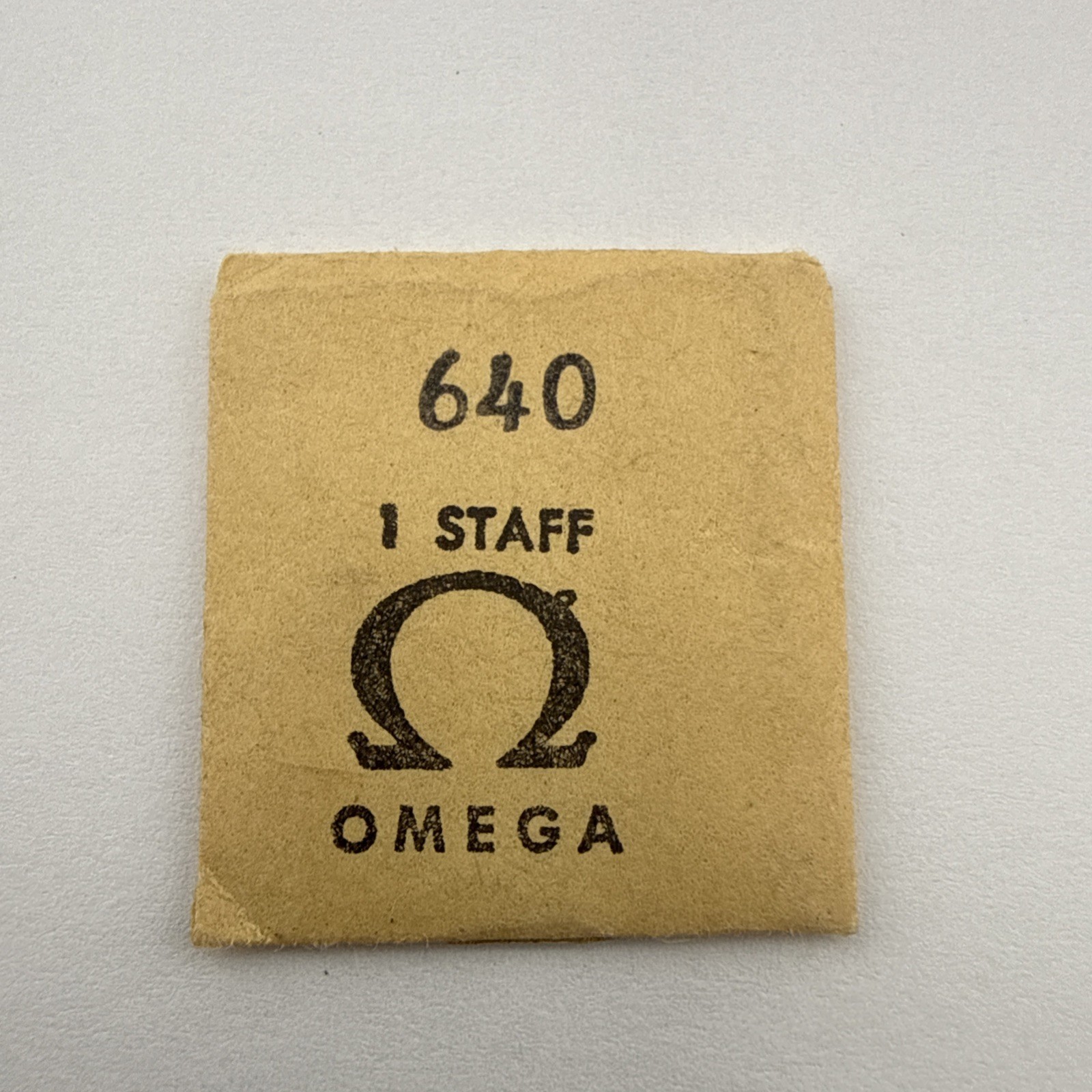 Omega cal. 640 balance staff NOS Watch Part