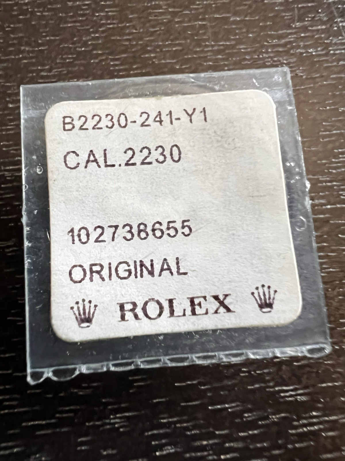 GENUINE Authentic Rolex 2235 2230 241 Spring For Yoke , NOS