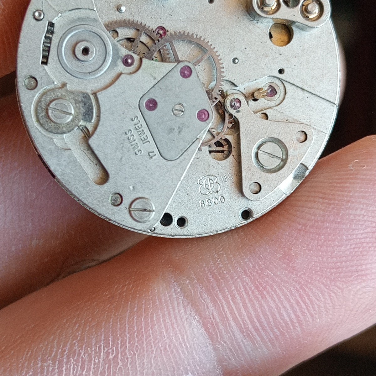 EB 8800 – SEAWATCH, Watch Movement parts. Vintage For Replacement Part