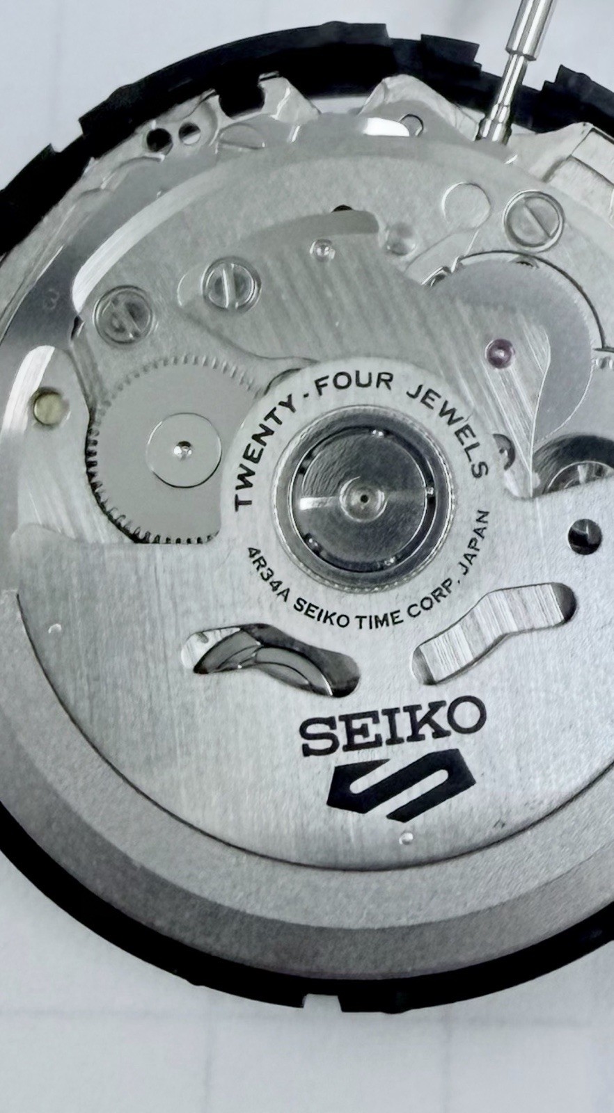Seiko Automatic GMT Movement 4R34 Genuine And New