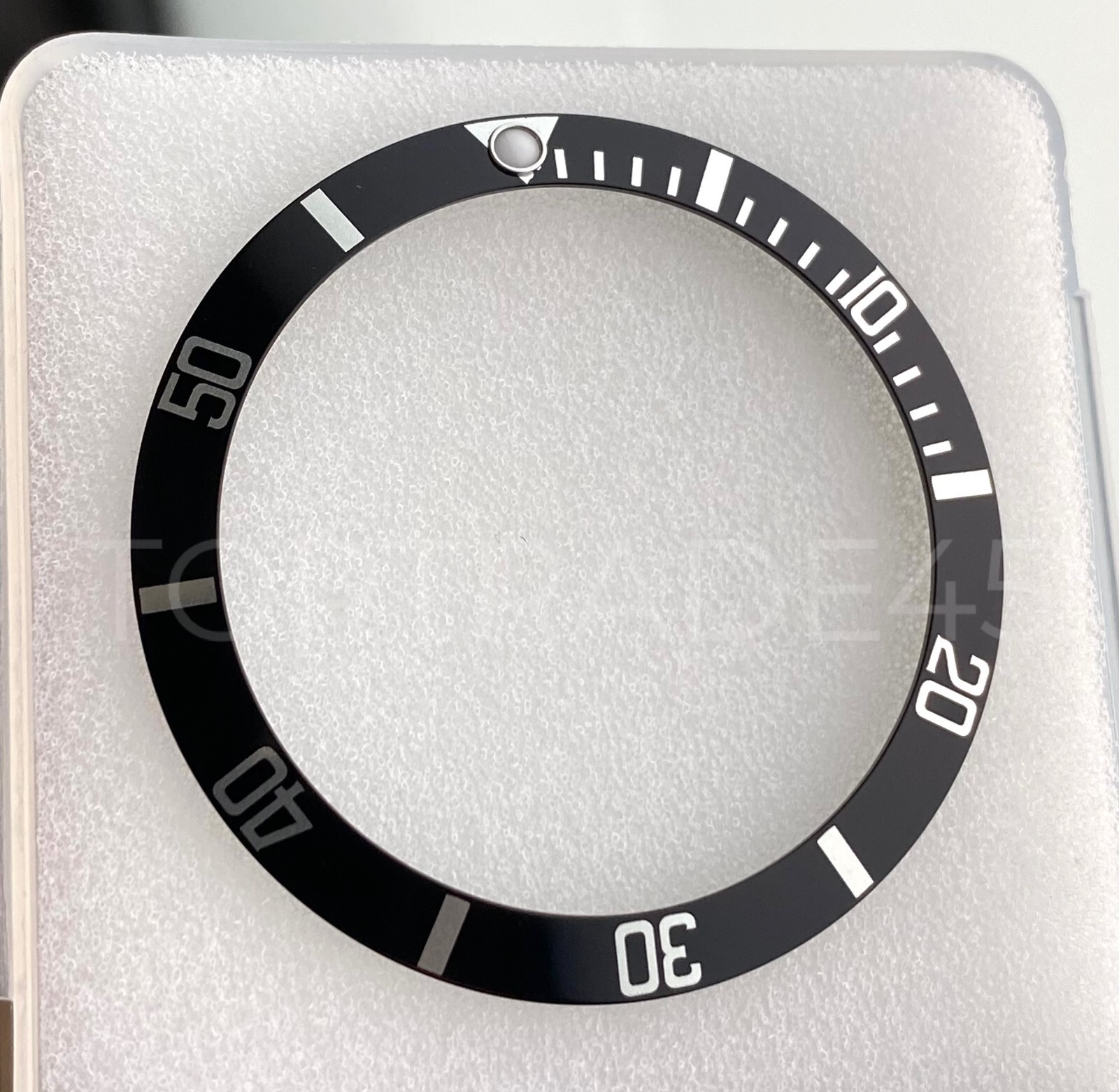 AFTERMARKET Rolex Submariner 14060 “FLAT FOUR” Aluminum Bezel Insert Vintage