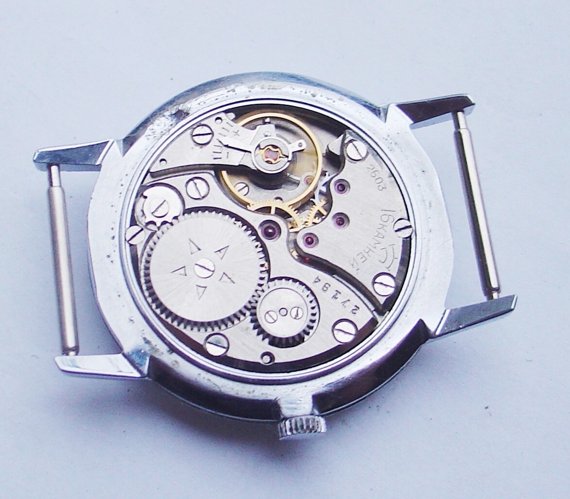 Rary Vintage Soviet Russian RAKETA watch 1960s USSR SERVICED