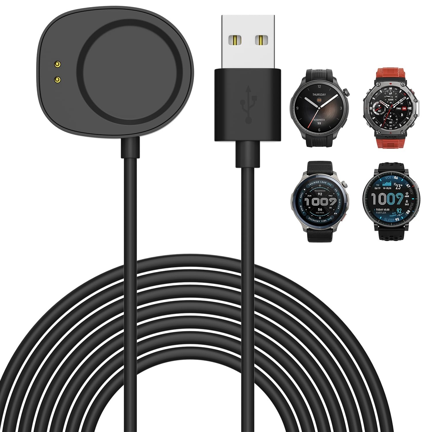 Charger for Amazfit Balance 2/Balance/Active Max/3/Helio Strap Fitness Tracke…