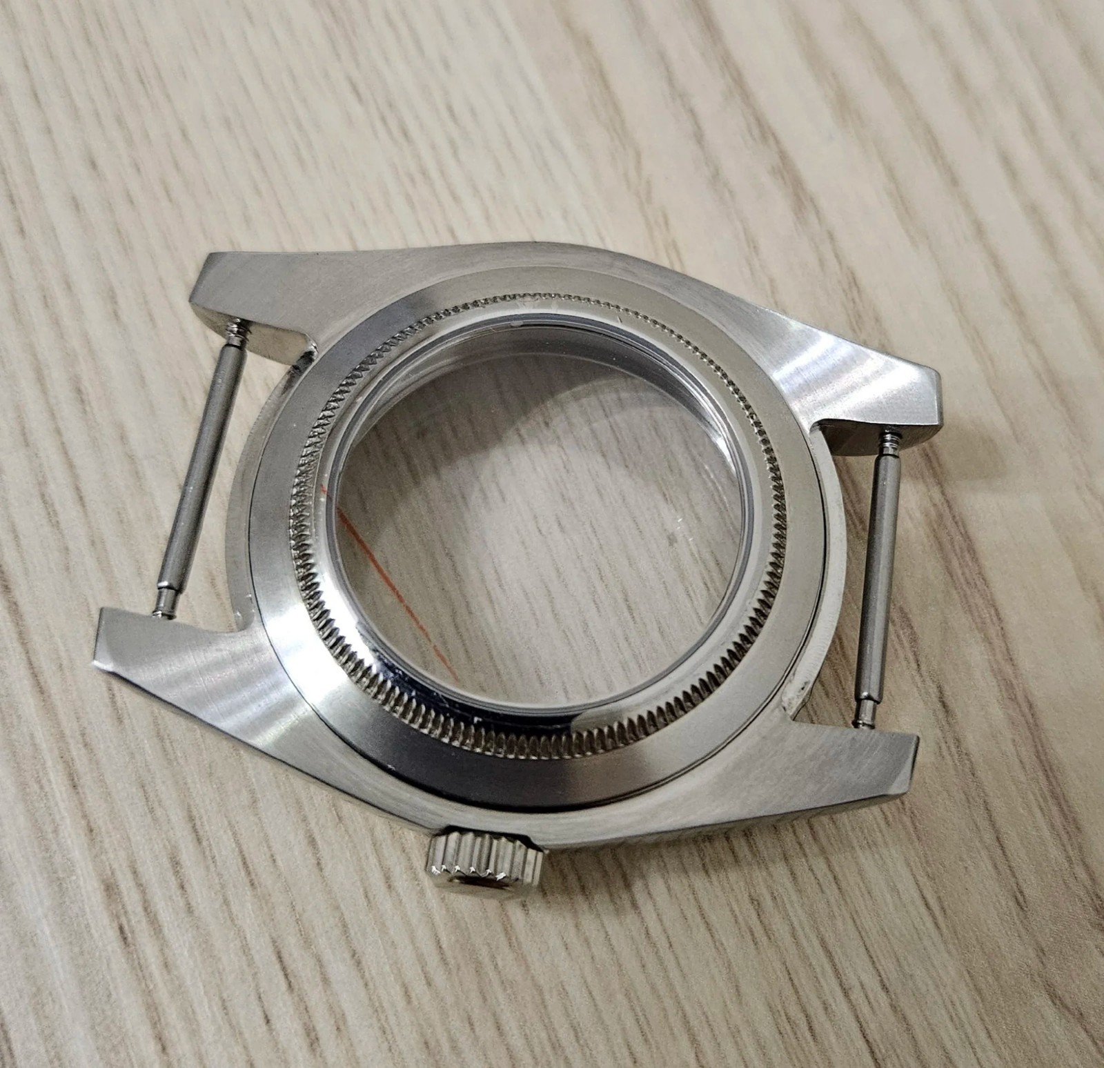 36mm 39mm Steel Watch Case Sapphire Crystal for NH35 NH36 SKX007 Mod