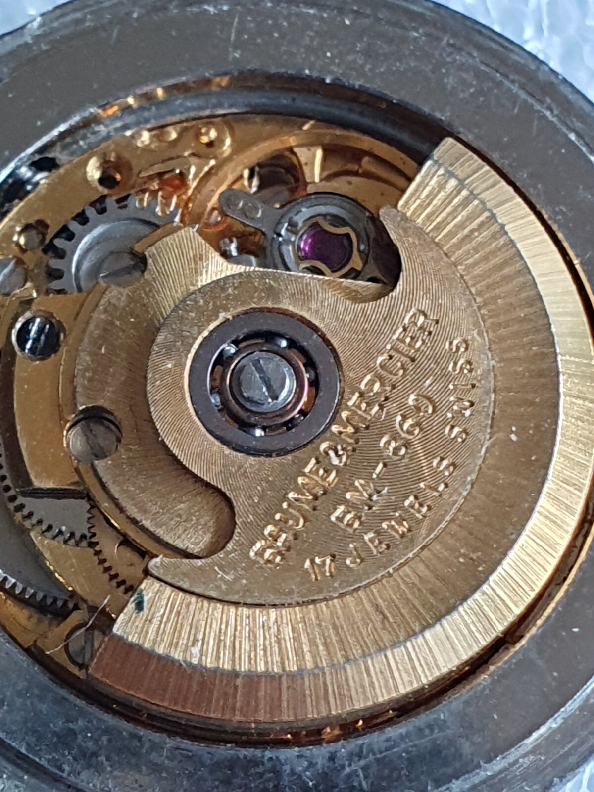Movimento automatico Baume & Mercier originale Cal. BM 860