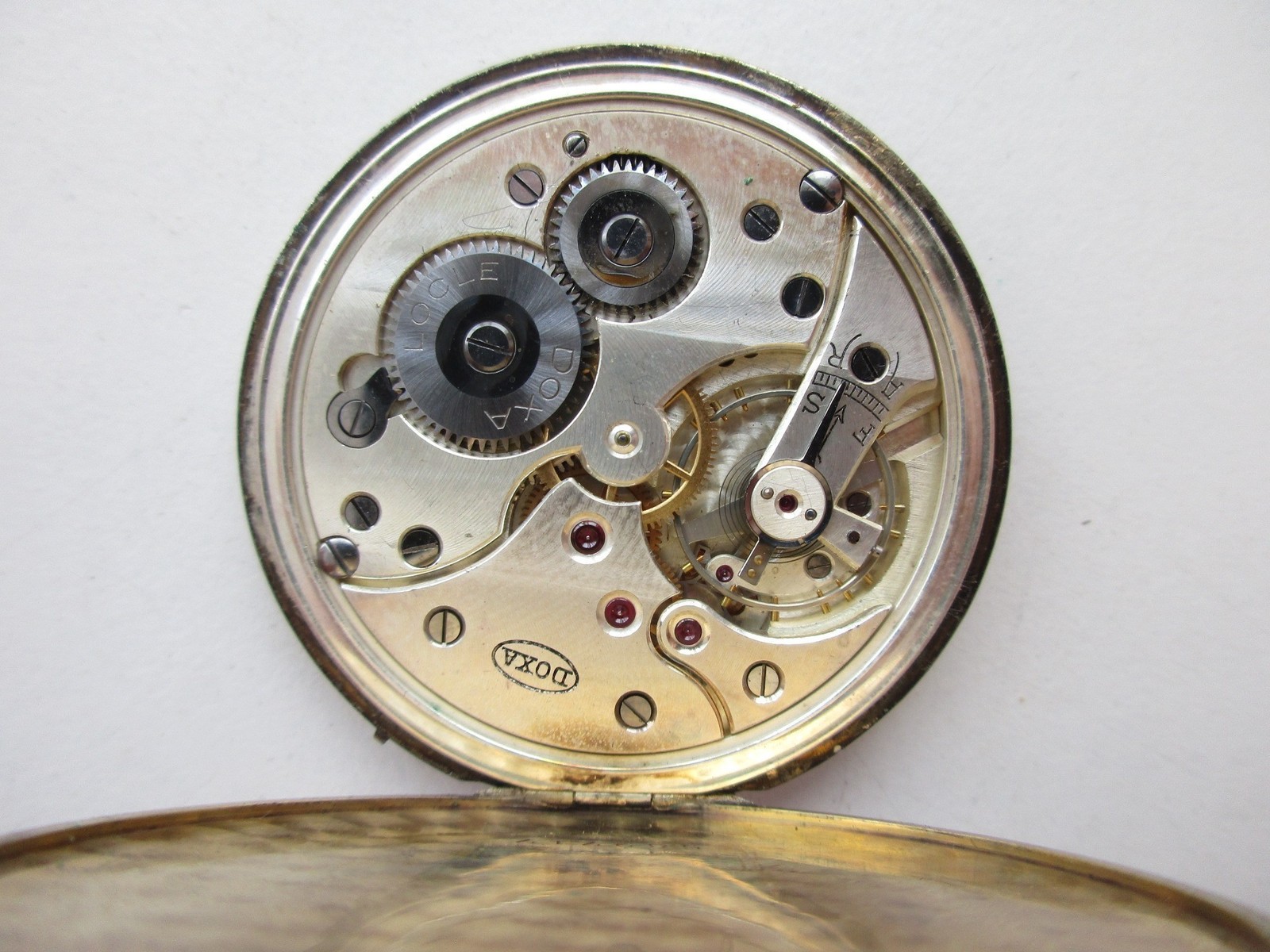Doxa vintage pocket watch movement ø 36.6 mm – running