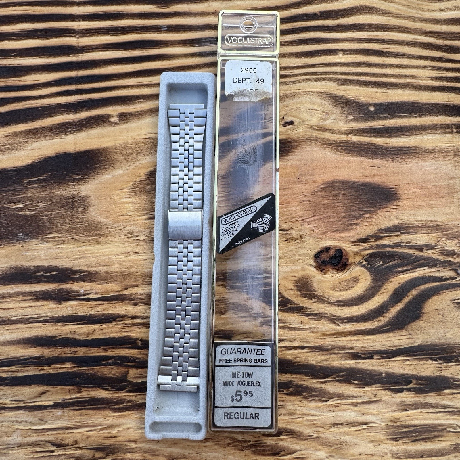 Vintage Watch Band Bracelet Lot Stainless Steel Replacement Bands Spring Bars