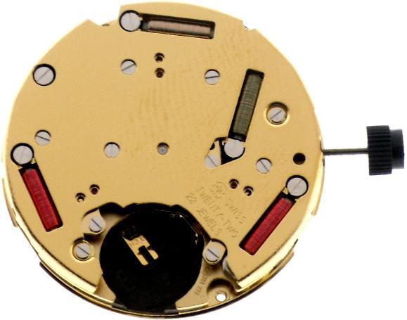 Watch Quartz Movement ETA 251.272/274 Chronograph Date at 6 Position