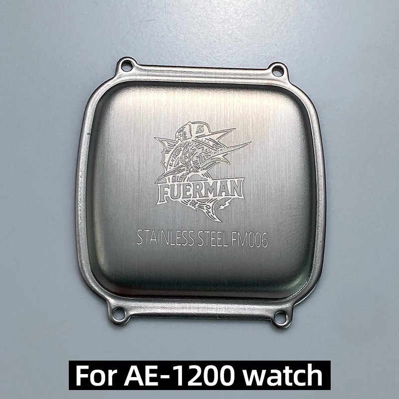 Watch Back Cover Steel Thickened Bottom Cover For Casio AE1200 F91 A168 A158/159
