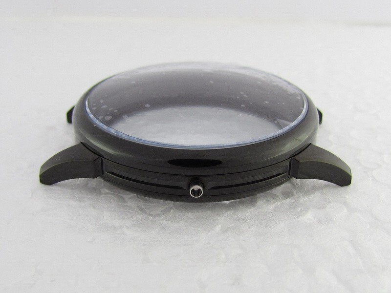Black Steel Case NEW!! for Movement Zenith Alpina Patek Philippe Rolex Omega IWC
