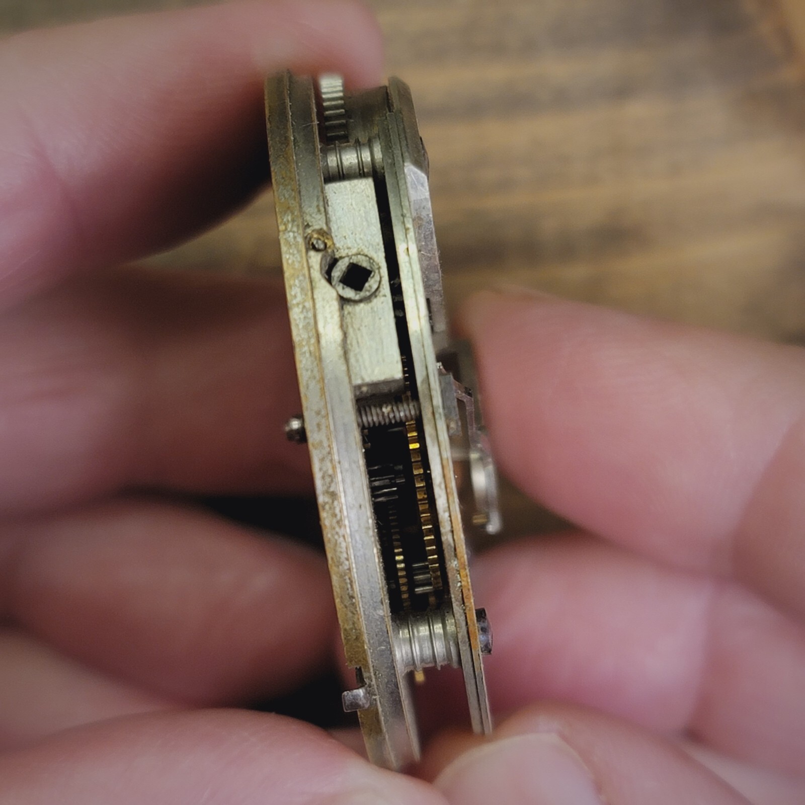 Antique Dueber Hampton Watch Co. Movement #661276 Parts / Repair 45.5mm
