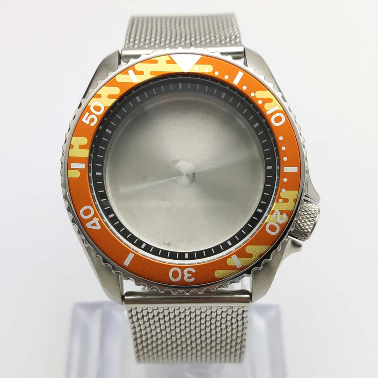 Stainless Steel Watch Case+ Strap for NH35/NH36 Movement Men’s Watch Accessories