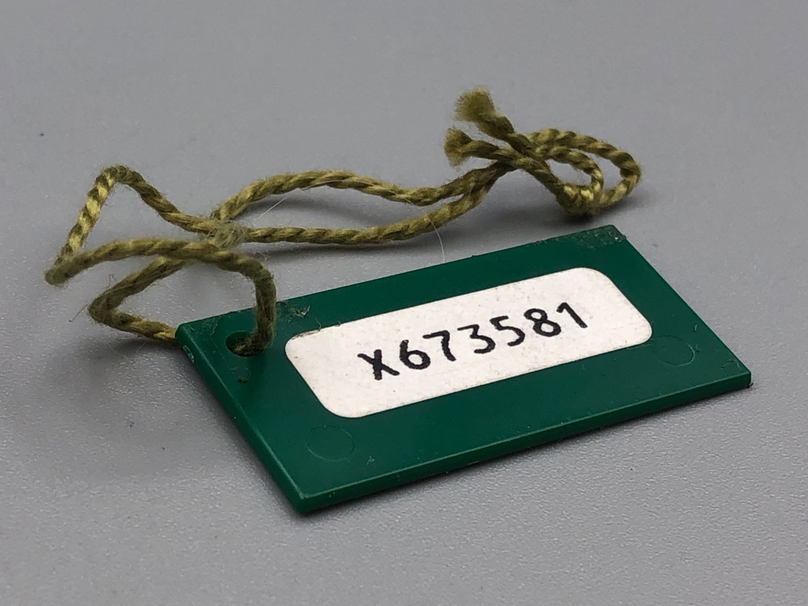 VINTAGE LATE 80s ALL90s 1980s 1990s GENUINE ROLEX OYSTER SWIMPRUF GREEN HANG TAG