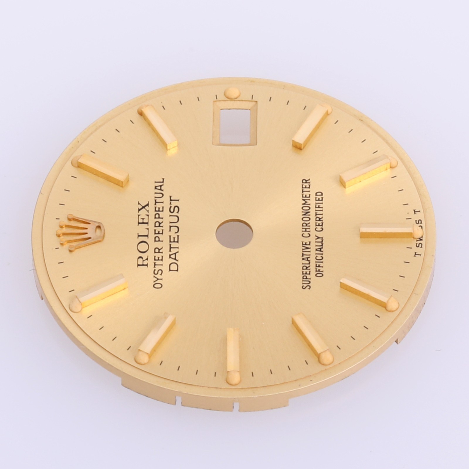 Rolex Lady Date 26mm Champagne Stick Dial TSwissT 6917 69173 69178 #K24
