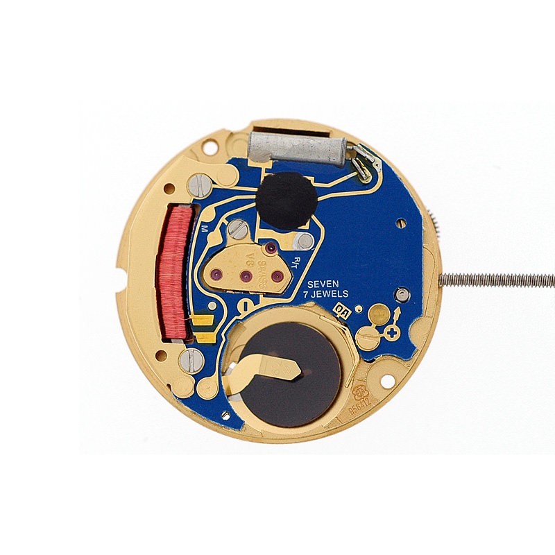 Brand New ETA 956.412 Swiss Quartz Watch Movement White Date @ 3 + Hour Wheel