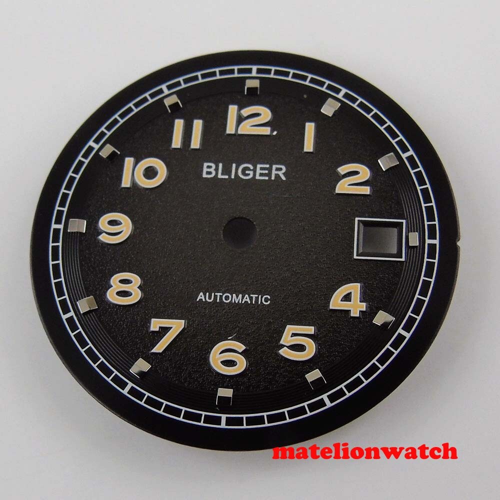 31.5mm Watch Dial Faces Date Window Fit For ETA 2824 Miyota 8215 821A DG2813