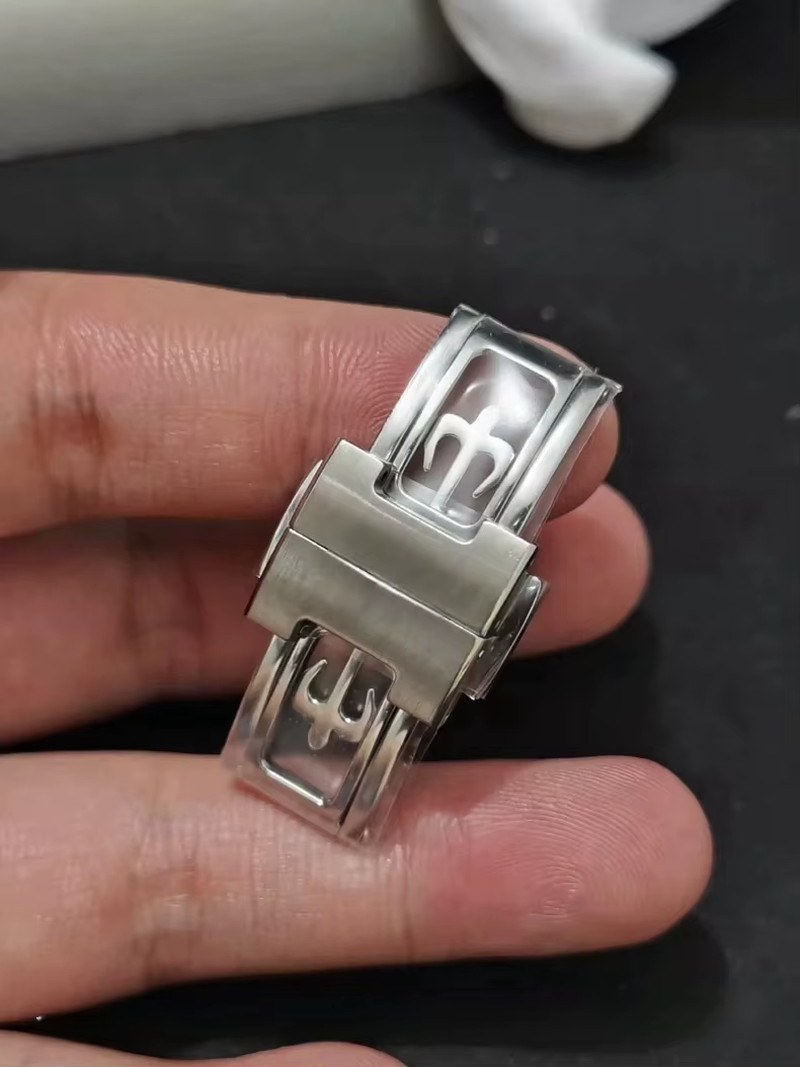 Replacement SS Deployment Buckle Clasp Fits Patek Philippe 5712 Steel Bracelet