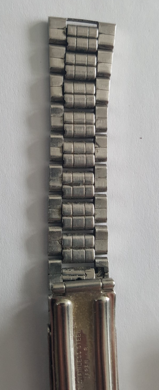 Seiko Caliber 2706A Wristwatch & Bracelet For Parts