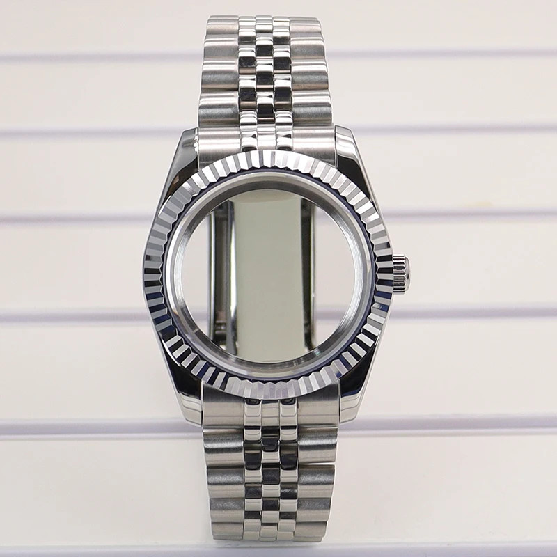36Mm 40Mm Luxury Men’S Watch Case Strap Parts Sapphire Glass for Datejust Seiko