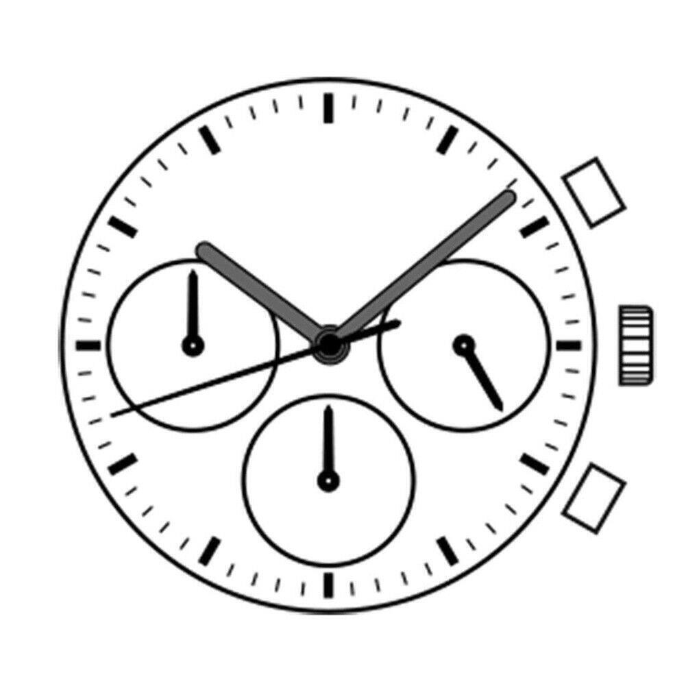 Hattori Epson TMI VD54 VD54C Watch Quartz Movement Japan Made