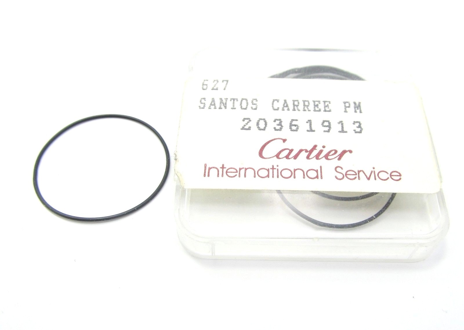 Cartier Santos Traditional Carree PM/SM Cal. 076 Back Gasket Watch Part 20361913