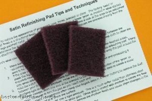Satin / Brushed Refinishing Pad for Baume & Mercier Watch (3 Pack)