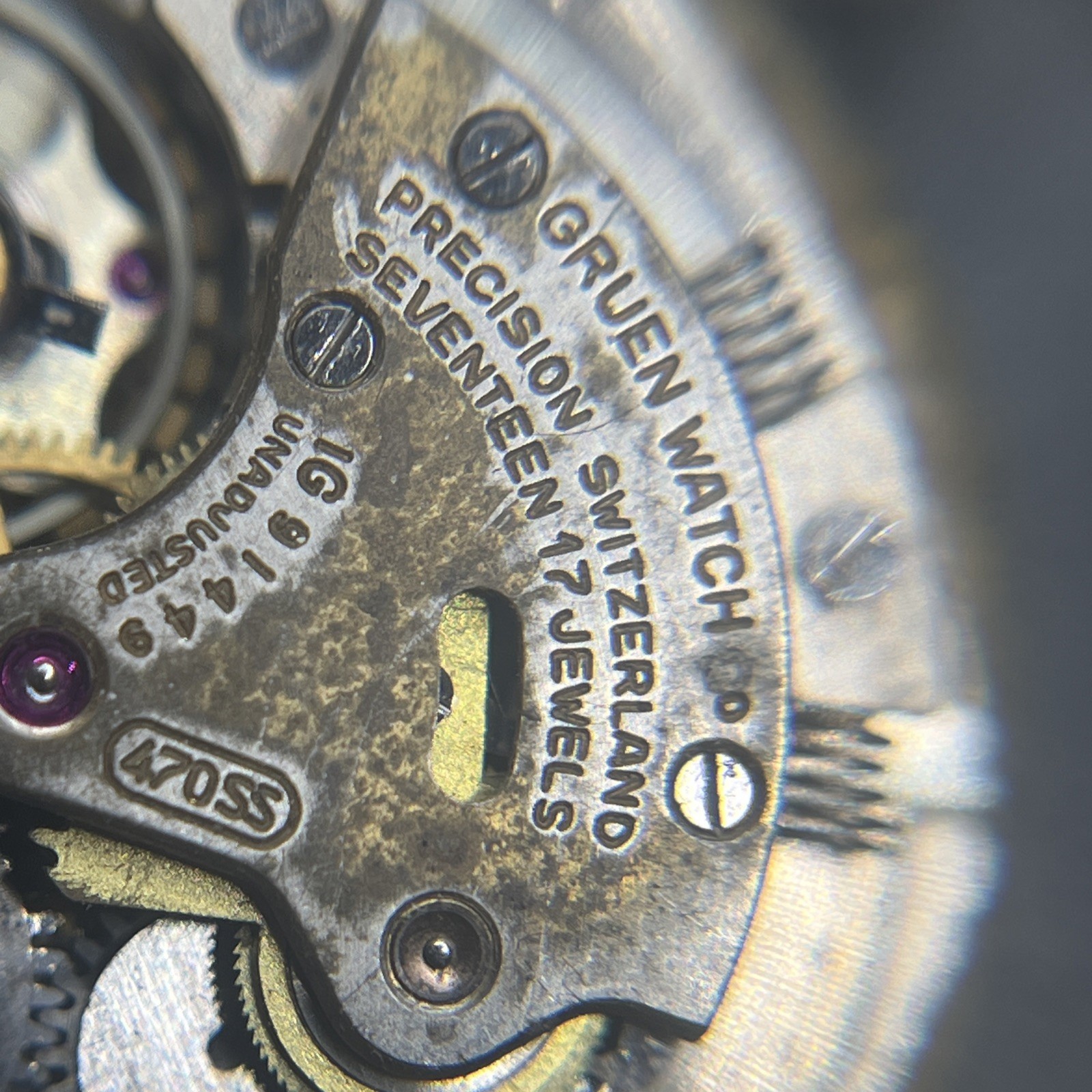 Gruen Cal. 470SS Bumper Movement