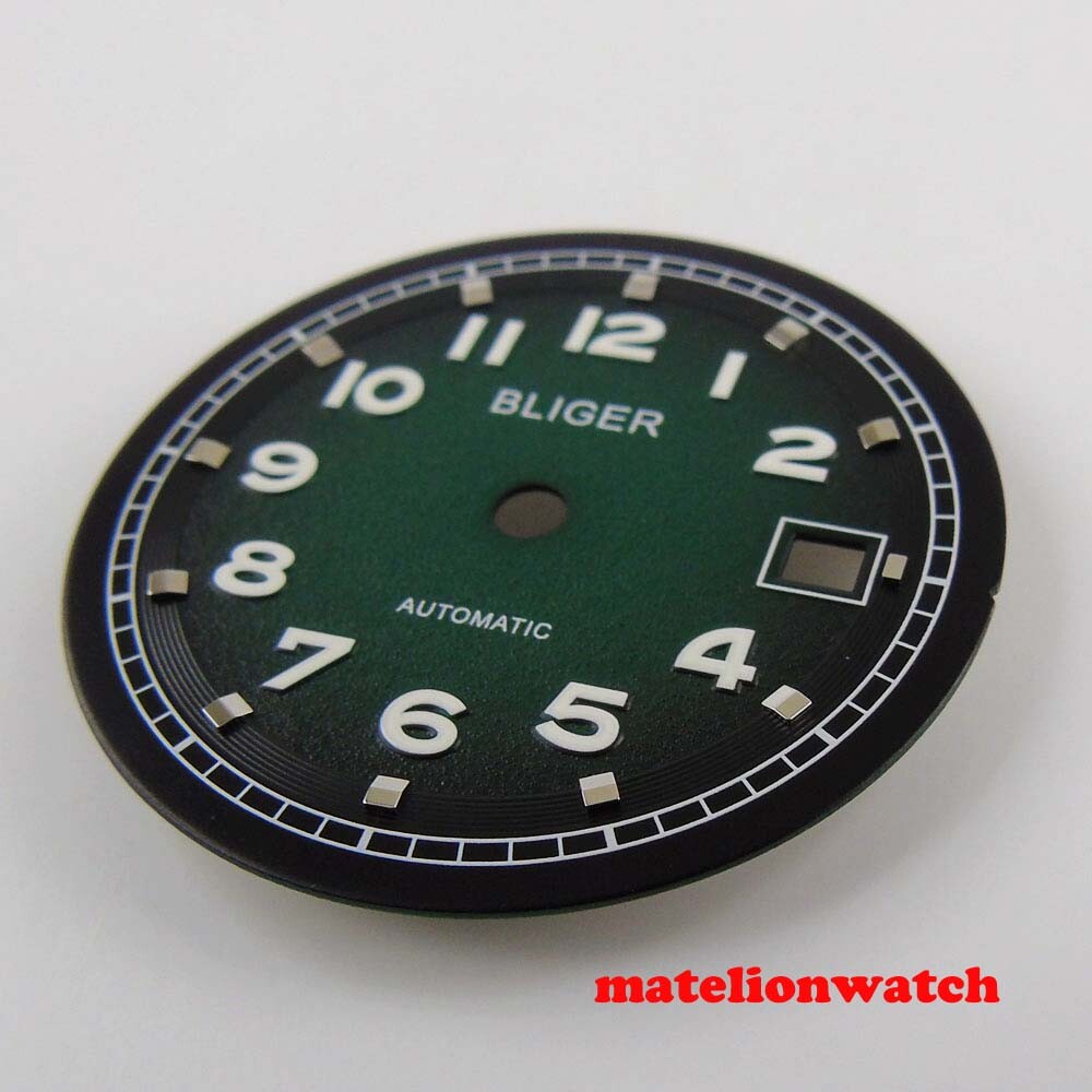 31.5mm Watch Dial Faces Date Window Fit For ETA 2824 Miyota 8215 821A DG2813