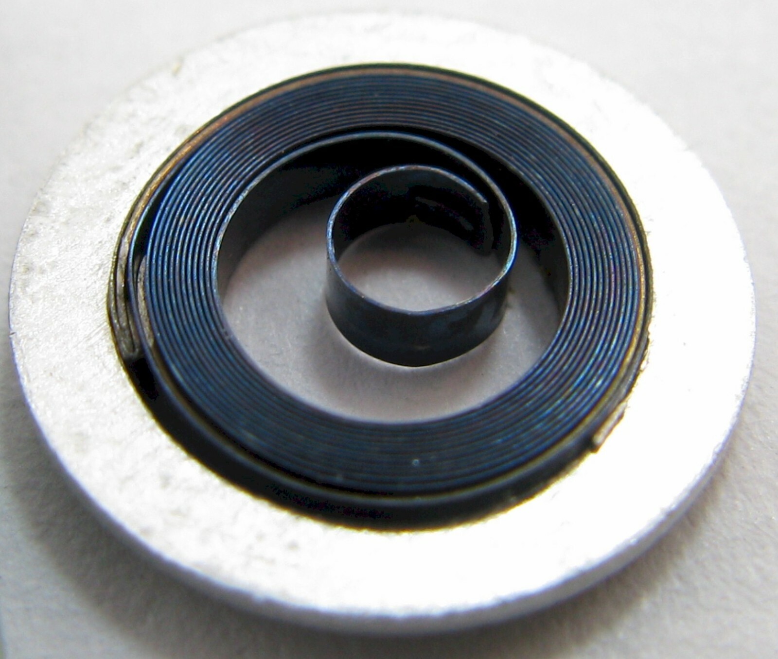 Watch part for Automatic Bulova 10CMC mainspring #771 * blue alloy *