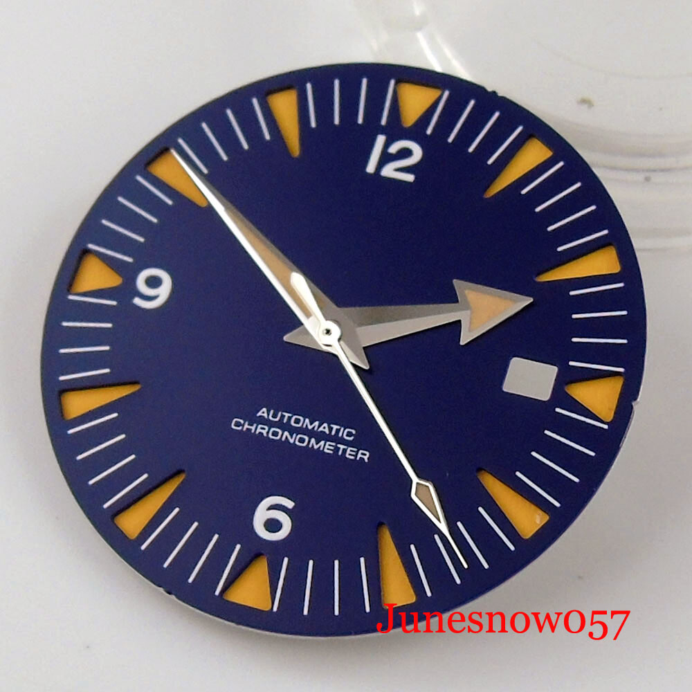 Automatic Build Watch Case Set Glass Back for MIYOTA 8215 ETA2836 Dial Needles