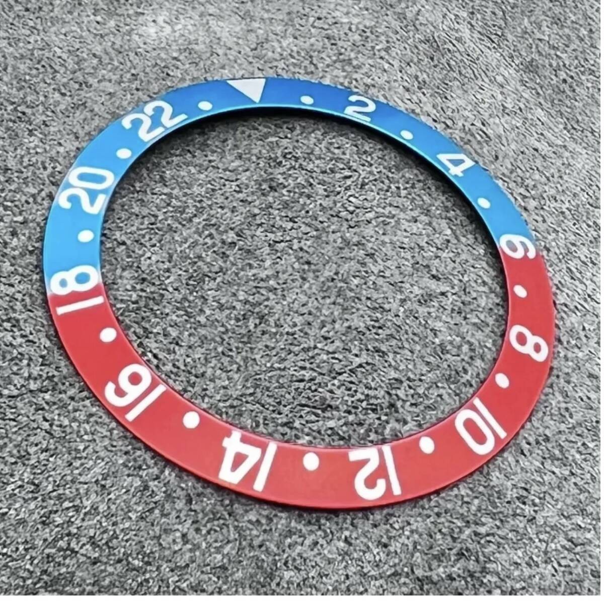 Rolex GMT-Master 1675 R99 Aftermarket Bezel Insert Vintage Faded Style 37.8mm