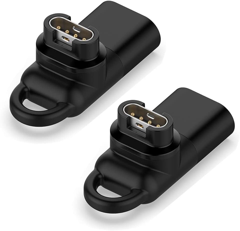 Type C Adapter for Garmin Watch Charger Connector, USB C Charging Male Adapter f