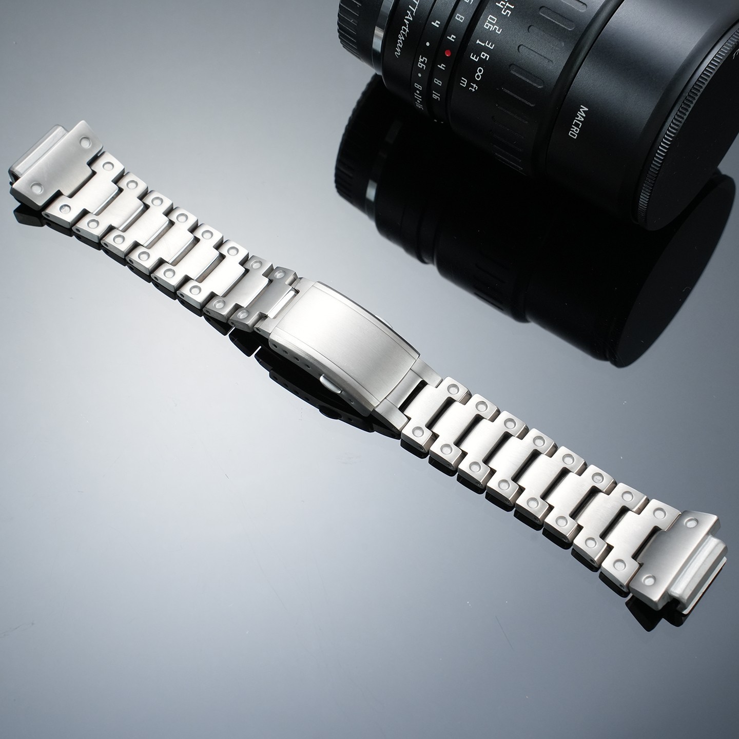 For Casio DW-H5600 Modified Titanium Watch Strap Metal Case DWH5600 Bracelet Man