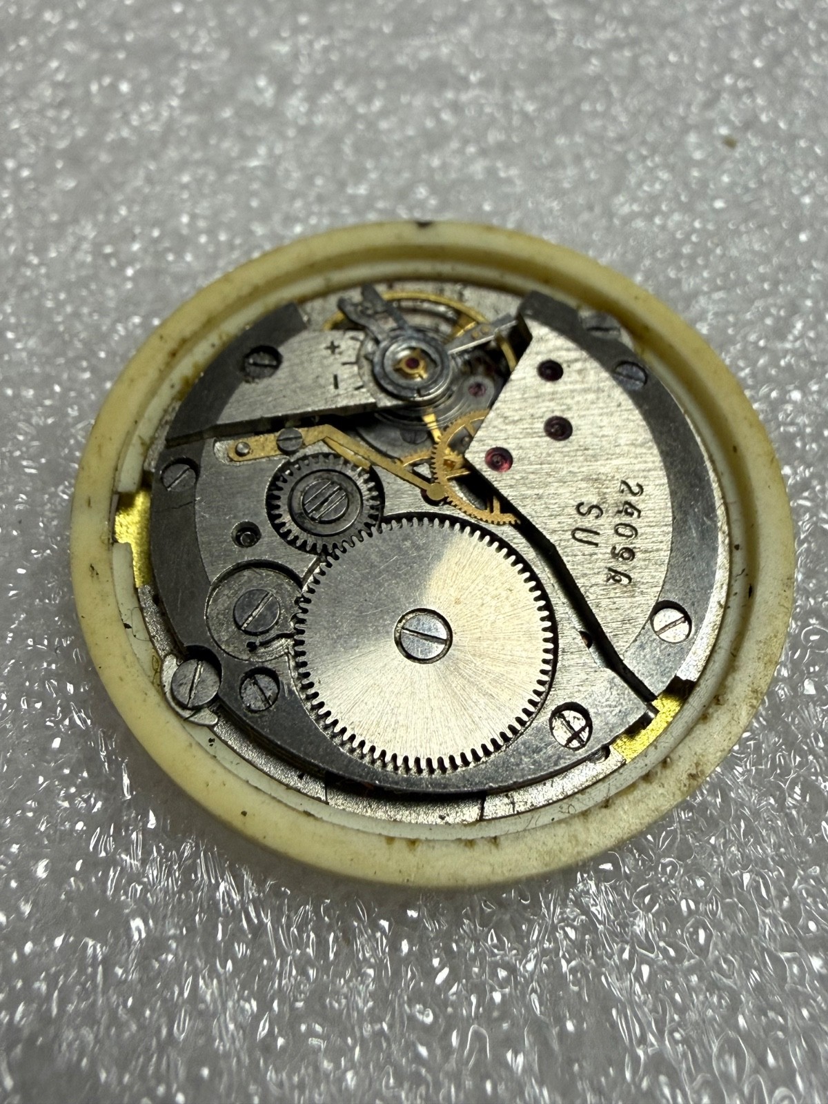 Watch movement USSR Vostok Cal.2409A plus Dial.For parts.