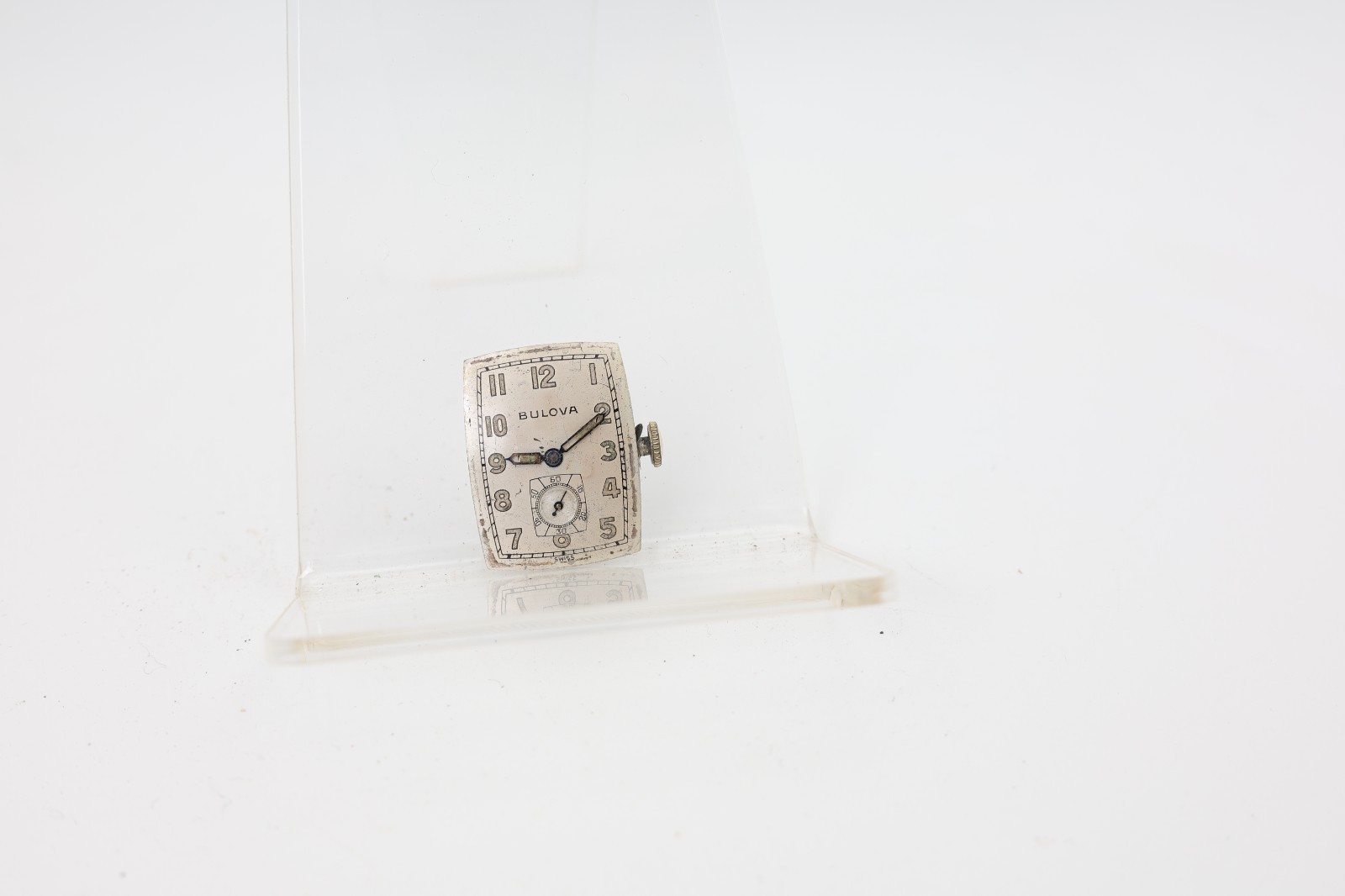 BULOVA CAL. 8AH, 17j WRIST WATCH MOVEMENT FOR REPAIR (BD)