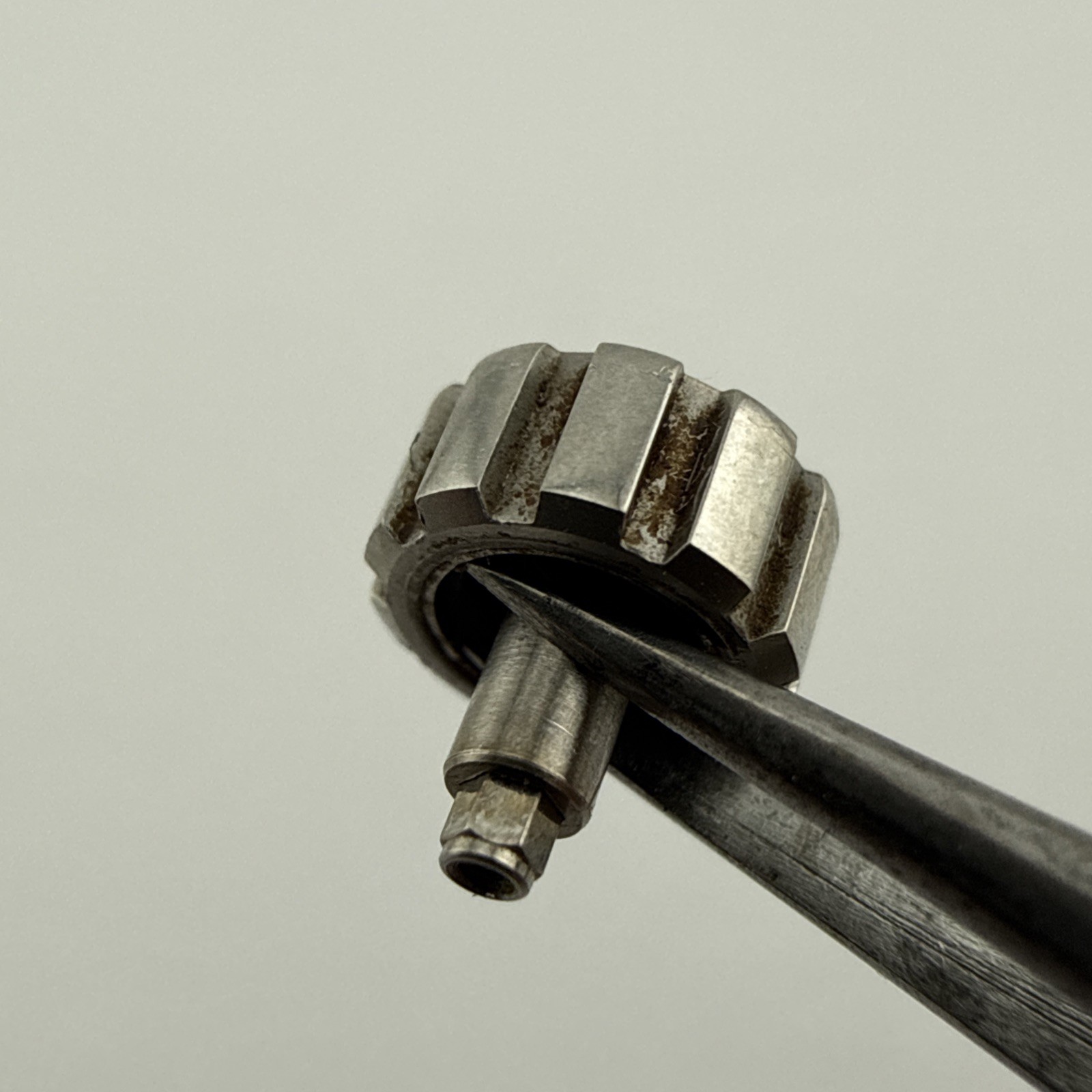 Omega Crown Factory S/S screw down SeaMaster 6.45 mm 069ST 42233