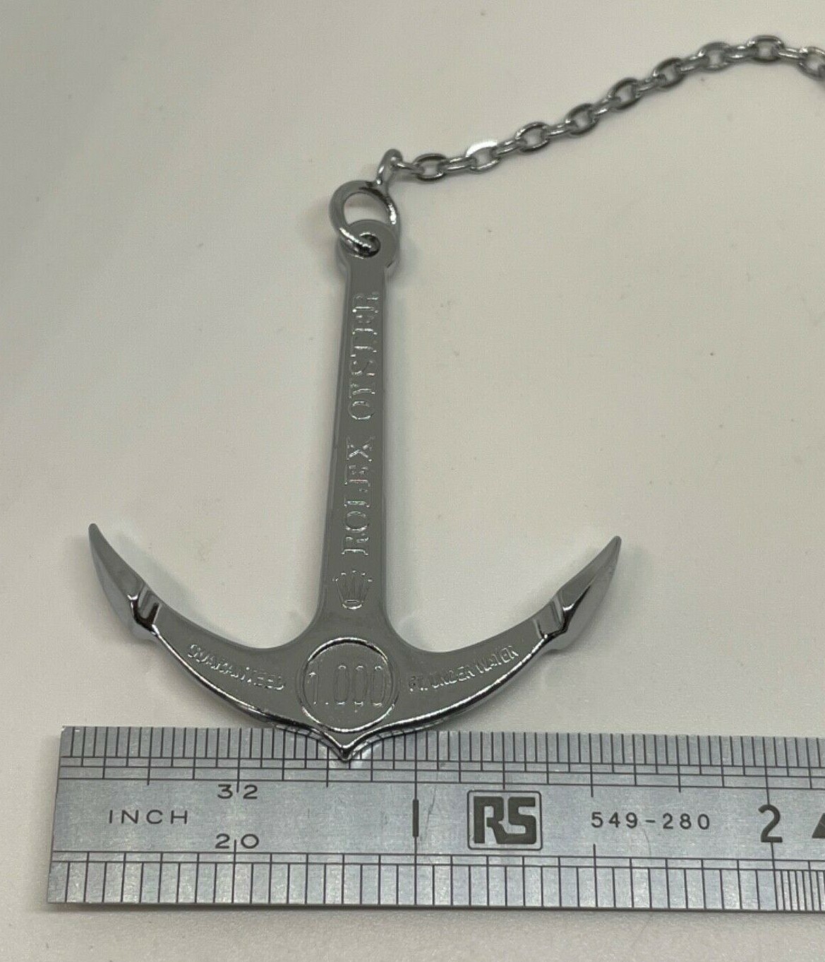 ROLEX OYSTER SUBMARINER Anchor With Chain 300 Metres