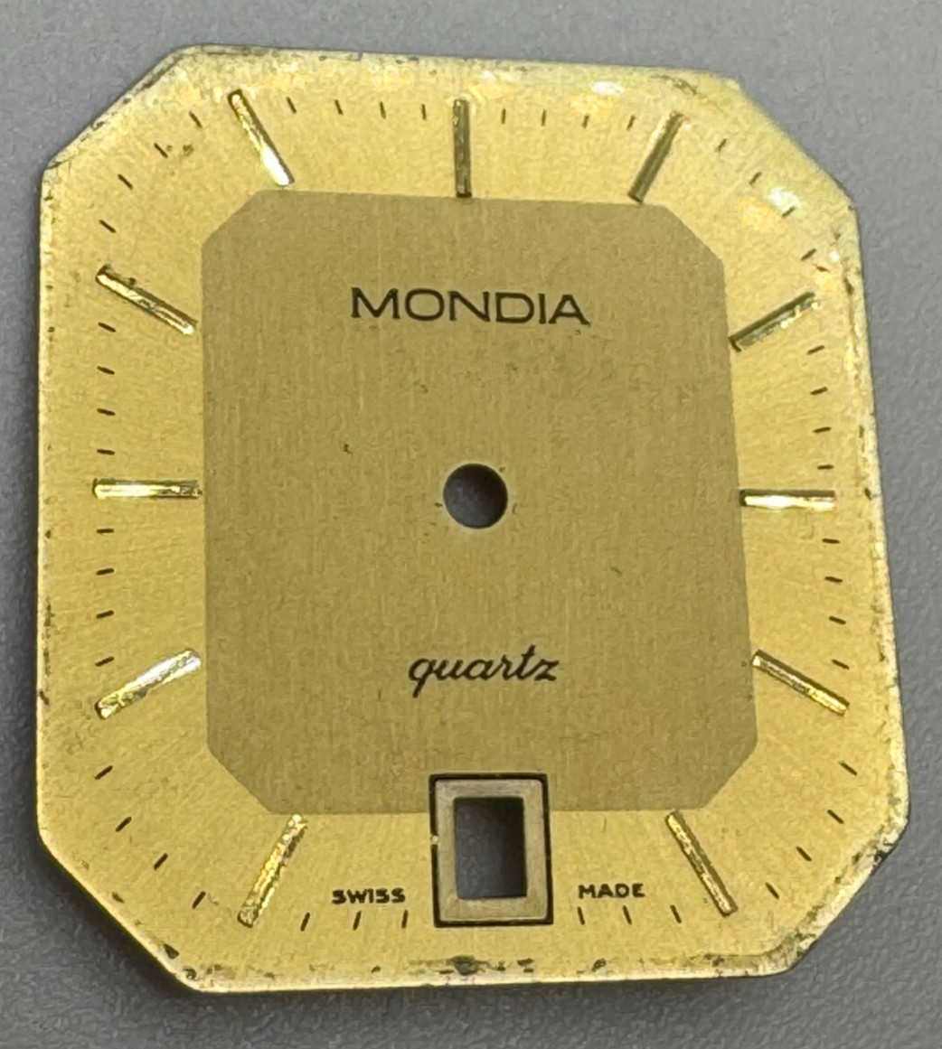 Mondia eta 555412 22.9×24.95 dial; 120/70/20 gold plated hands