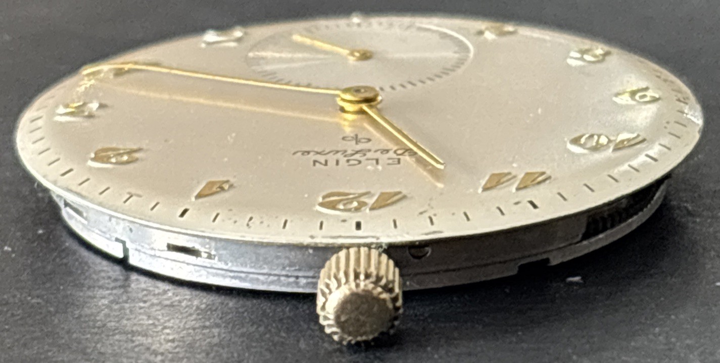 Elgin Watch Co. 17 Pocket Watch Movement Working ~ Grade 542 Model 2 Size 10