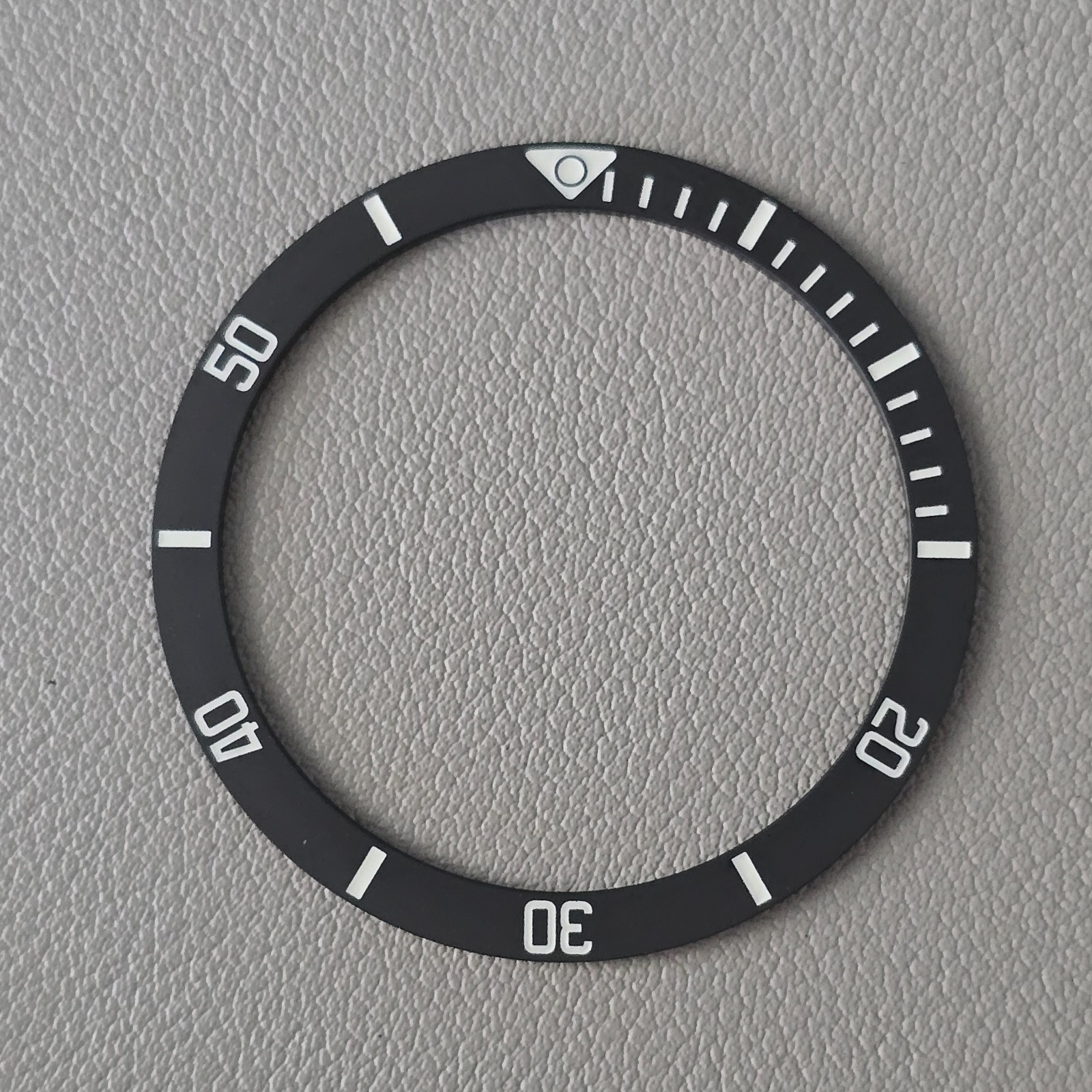 SEIKO Bezel Insert SKX007 / PLGS Black Matte Ceramic Flat BGW9