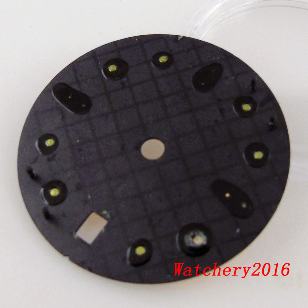 Bliger 29MM Full Luminous Watch Dial Fit NH34 NH34A GMT Automatic Men Watch Date