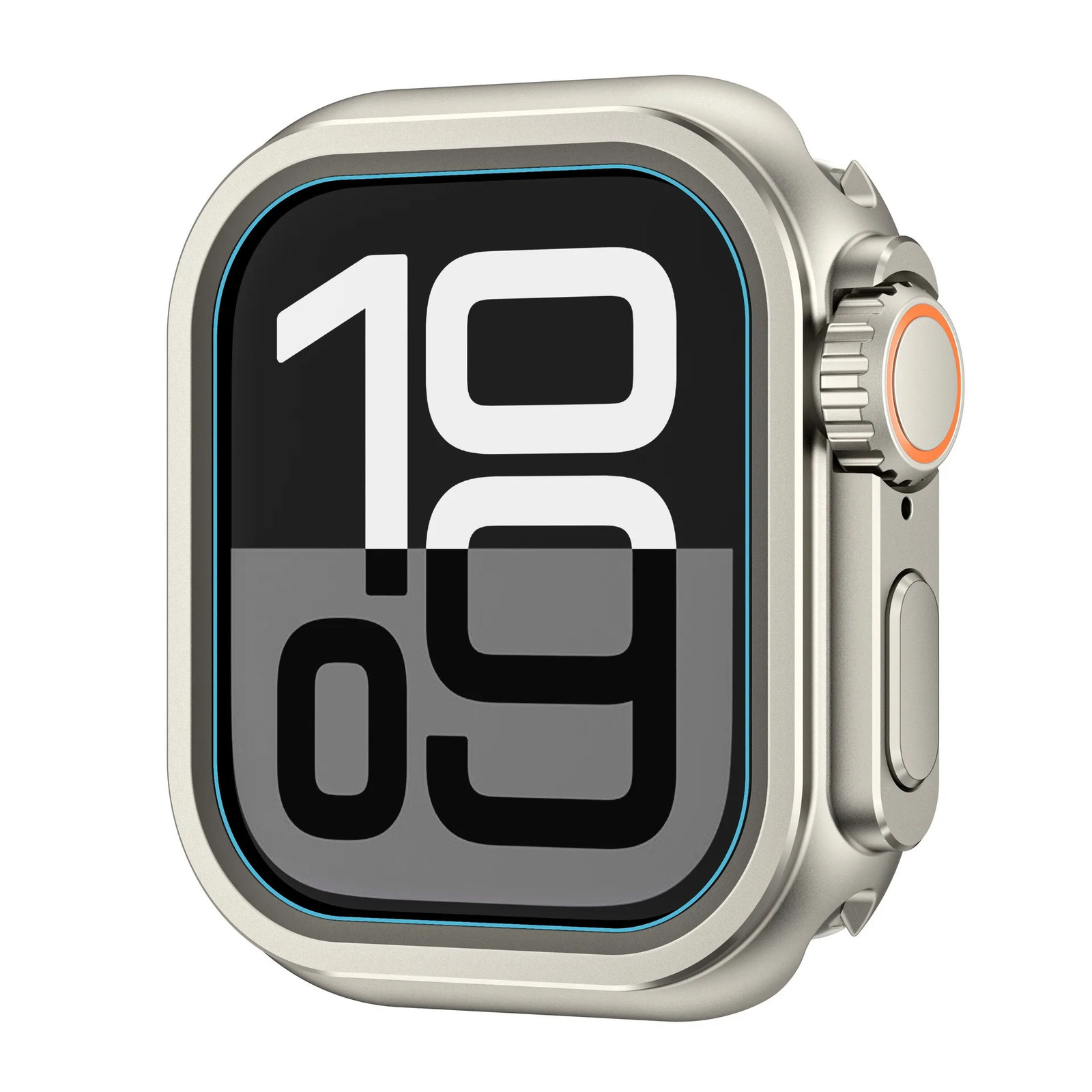 Metal Bumper Case For Apple Watch 46mm 45mm 44mm Protector Frame Cover For iWatc