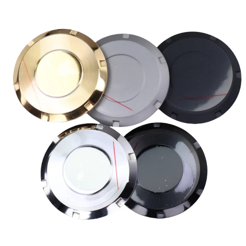 Watch Case Back Crystal Glass Transparent Cover Steel Replacement Parts