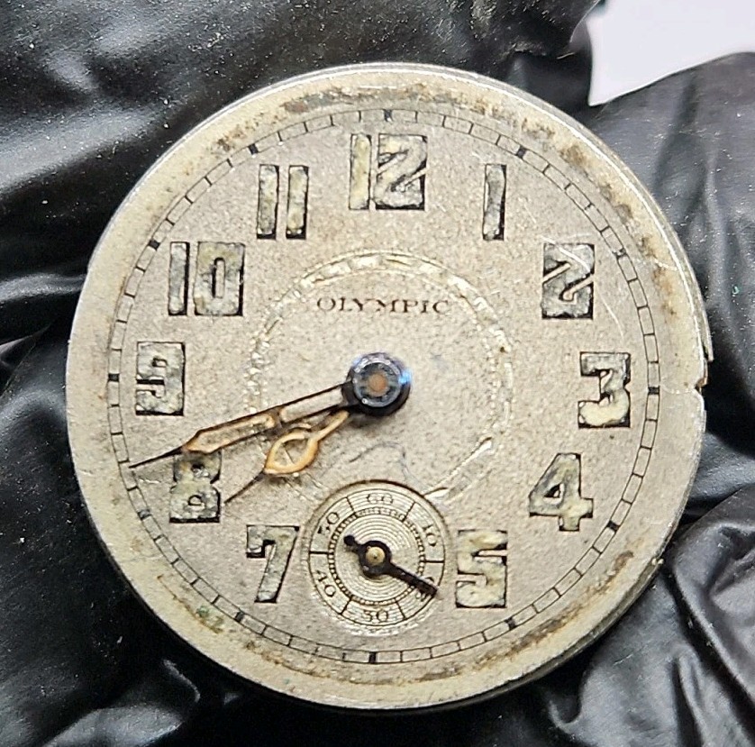 Art Deco Olympic 6j Watch Movement Parts/Repair (R4)